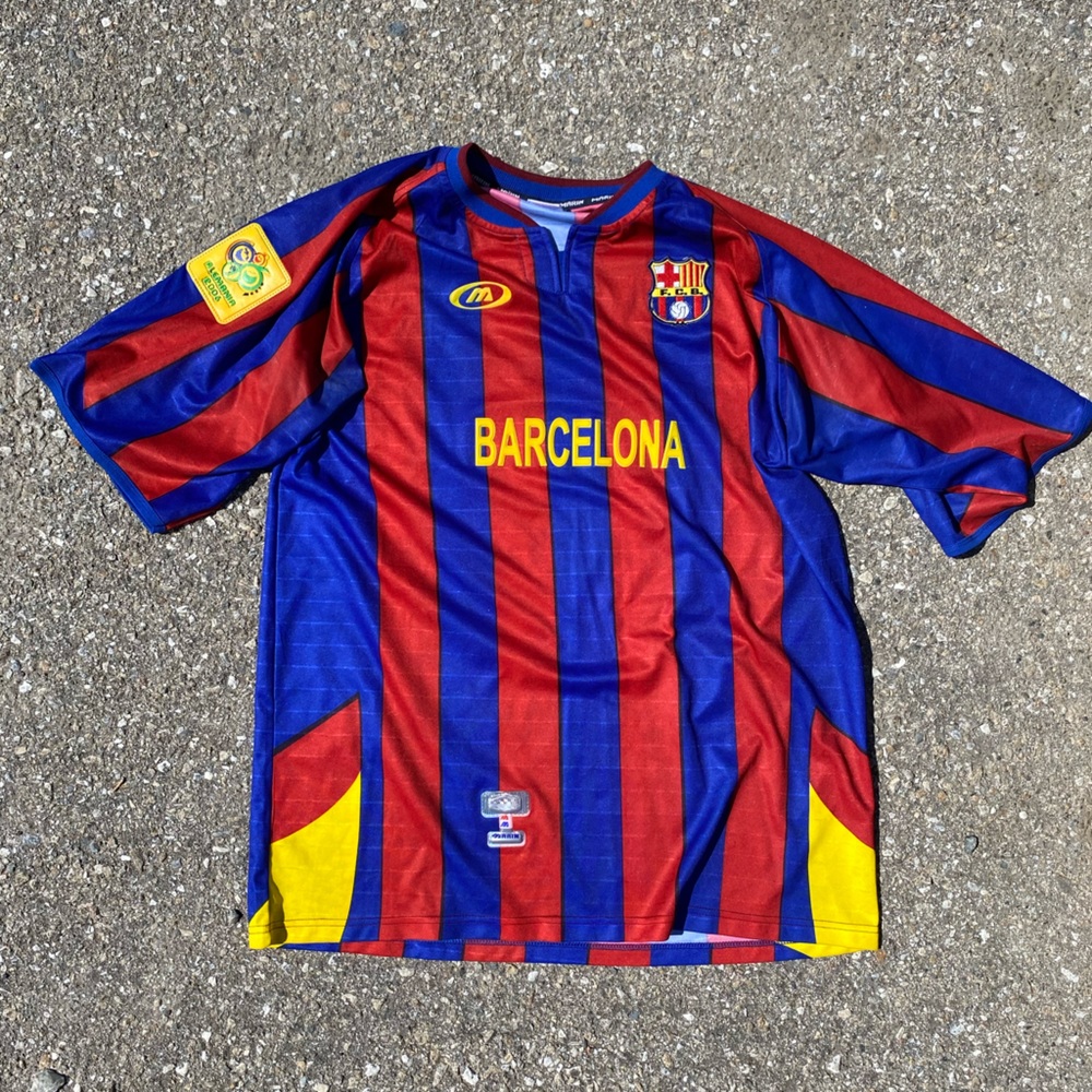 Barcelona futbol jersey (Rafael Marquez)